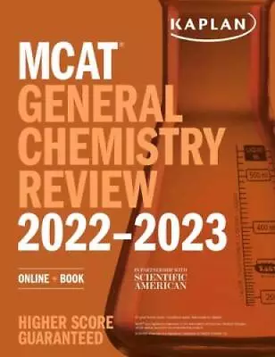 MCAT General Chemistry Review 2022-2023: Online  Book (Kapl - ACCEPTABLE • $6.69