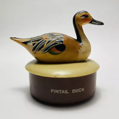 Vintage Pintail Duck Plastic Trinket Box Made In Hong Kong • $5.60