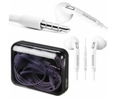 Samsung Galaxy Handsfree Stereo Earphones For S7 S6 Edge + Note 4 /S5 /S4  • £3.90