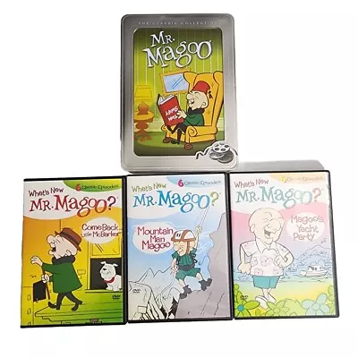 Mr. Magoo The Classic 3 DVD Collection Metal Box Set - 16 Episode • $29.95