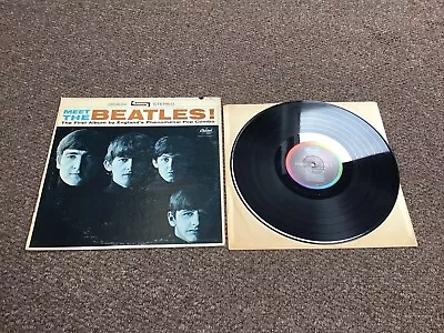 The Beatles-Meet The Beatles 1964 Press Stereo Capitol LP U.S. Wax • £80