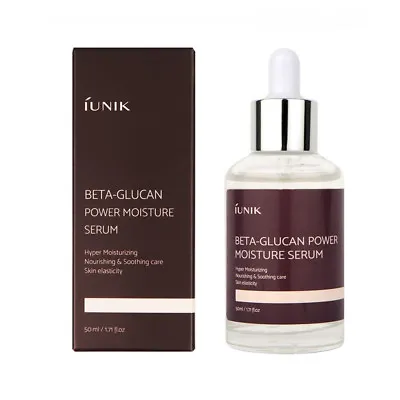 [iUNIK] Beta Glucan Power Moisture Serum - 50ml / Free Gift • $37.99