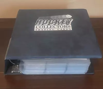 Binder Of Vintage Hockey Cards - Various Brands! 90+ Pages - '80's -'00's • $19.99