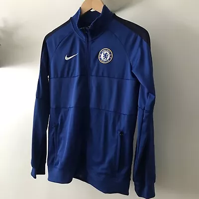 Nike XL Youth Dri Fit CHELSEA FC Zip Up Jacket (excellent Condition) • £12