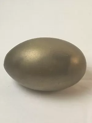 Vintage Brass Egg Paperweight Decoration 2&1/2 Inches • $29.99