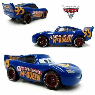 Disney Pixar Cars Mattel No.95 Rusteze Fabulous Lightning McQueen Diecast Toy • $8.39