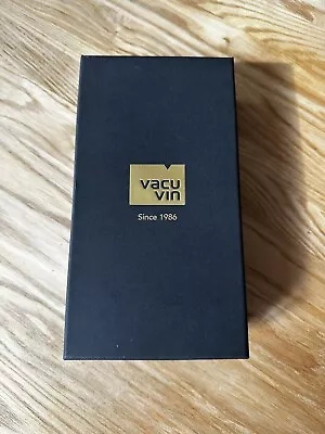 Vacu Vin Stainless Steel Wine Saver & Champagne Stopper Boxed Set • £13.99