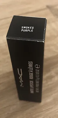 Mac Matte Lipstick *smoked Purple* BNIB FULL SIZE AUTHENTIC  • $14.50