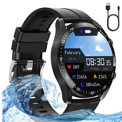 Premium Waterproof Smart Watch Bluetooth Men Women Smartwatch For Android IOS • $19.95