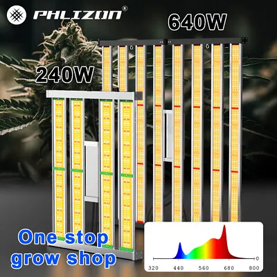 240W /640W LED Grow Light Bar Strip Sunlike Full Spectrum For Indoor Veg Flower • $229.59