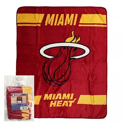 Northwest NBA Miami Heat Legion Raschel Throw 50  X 60  • $39.99