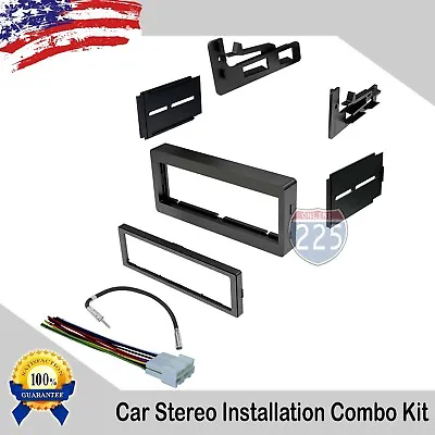 Car Stereo Radio Dash Kit W/ Harness & Antenna GMC Chevy Caddilac 1995-2005  • $14.99