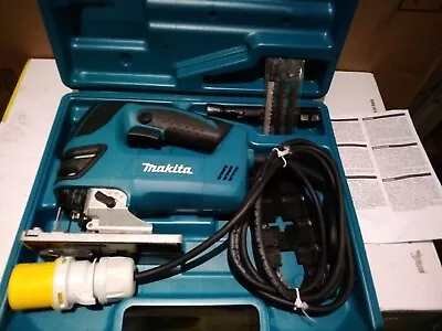 New Electric Makita Jigsaw 4350fct 110v • £115