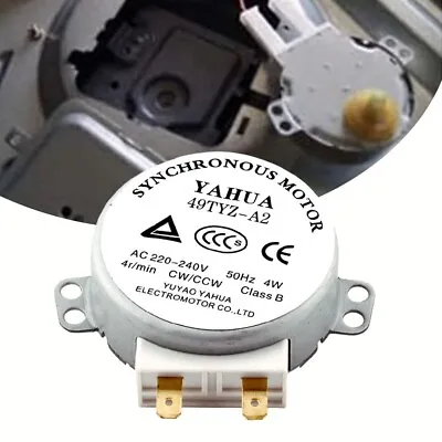 Synchronous Motor Turntable Motor Compatible With Metal Microwave Oven • £7.31