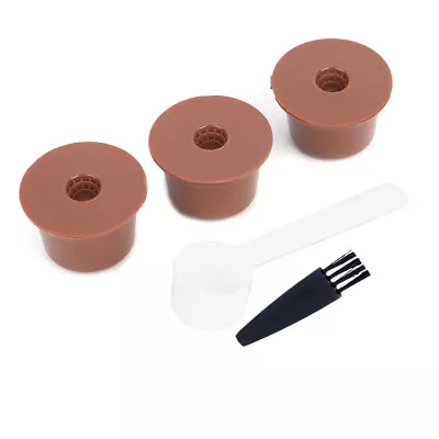 3Pcs Refillable Reusable Coffee Capsule Filter Pods For Caffitaly Machine O • $15.14