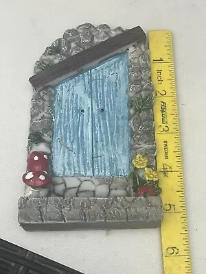 Rubber Latex Mould Mold Stand Up Fairy Door Plaster Concrete Crafts Fairy Garden • £8