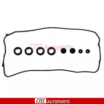 VALVE COVER GASKET SET Fits 88-95 HONDA 1.5L 1.6L CIVIC CRX D15B D16A6 • $8.96