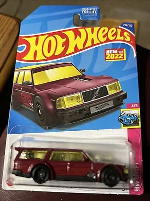 2022 Hot Wheels Volvo 240 DRIFT Wagon 4/5 232/250 Purple Excellent Must Own VHTF • $1.75