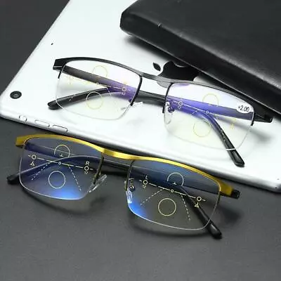 German Intelligent Color Progressive Auto Focus Reading Glasses See More Clearly • $9.69