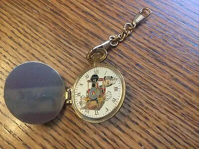 Disney Pin Looks Like A Pocket Watch Mickey In Train • $44.99