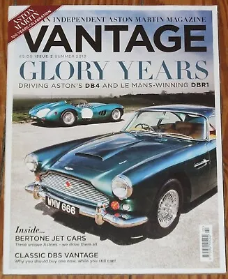 Aston Martin Vantage Mag #2 DB4 DB9 DBR1 Racing N Brochure • $10.82