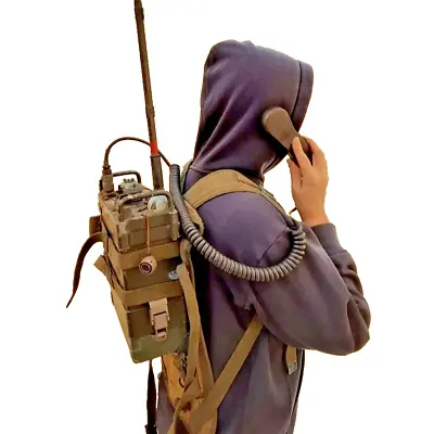 PRC77 Vietnam Era Military Radio Receiver Transmitter W/ Backpack • $315