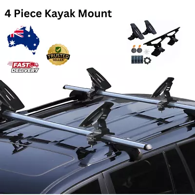 Onefeng Sports 4Pcs Saddle Kayak Roof Rack Canoe Mount Holder - FREE SHIP! • $76.44