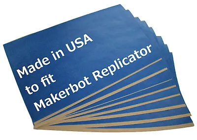 Blue Tape For Makerbot Replicator Plus Build Platform (10 Pack) 8  X 12  Covers • $24.95