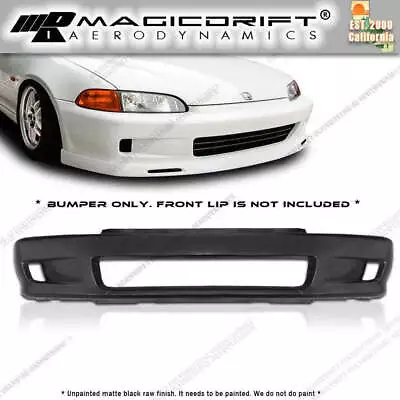 For 92-95 HONDA CIVIC EG COUPE WC WHITECROW STYLE FRONT BUMPER COVER BODY KIT • $578.88