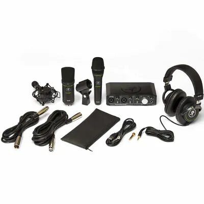 Mackie Producer Bundle - Audio Interface Condenser & Dynamic Mics + Headphones • £264