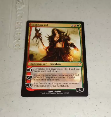 ~1x Sarkhan Vol X1 ~NM~ Modern Masters 2013 Magic The Gathering MTG~ • $3.95