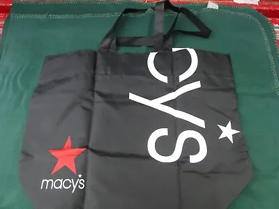 MACY'S  Reusable Shopping Tote Bag  From Beach To Bag  Oceancycle  Macy's Logo  • $4.25