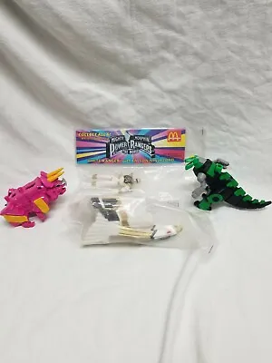 Vintage Lot Of 3 McDonald's Power Rangers Happy Meal Toys • $13.49