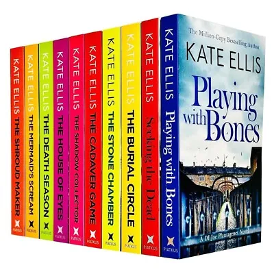 £27.90 • Buy Kate Ellis Collection 10 Books Set The Shroud Maker, The Mermaid's Scream, The