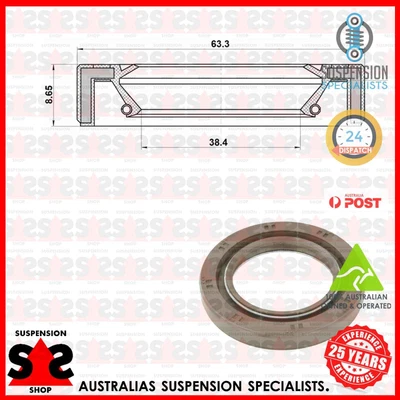 Seal Drive Shaft Suit VW Polo 1.4 16V POLO (9N_ 9A_) • $29.04