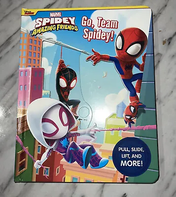 Marvel: Spidey  Amazing Friends Go Team Spidey! Hardcover Children’s Book • $8.99