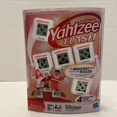 Hasbro Electronic Yahtzee Flash Hasbro Game  New Sealed In Box • $34.25