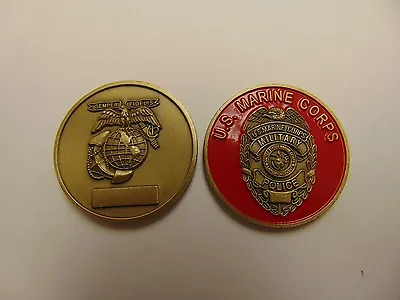 Challenge Coin Older Rare Original Us Marine Corps Military Police Semper Fi • $15.99