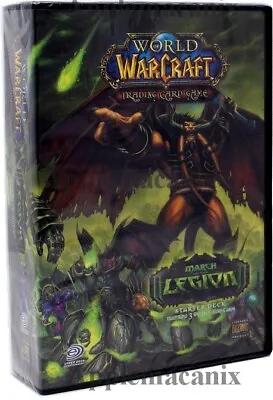 World Of Warcraft WoW TCG CCG MARCH OF THE LEGION Starter Deck Box Blizzard NEW • $37.30