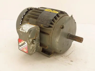 Baldor M3586T Motor 3Phase 3450 RPM 2 HP 3 Phase 7/8  Shaft 145T • $259.99