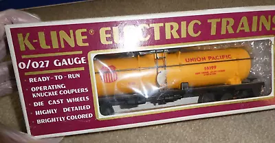 K-Line O O27 Gauge K6314 Union Pacific 16199 Tank Car MIB • $29