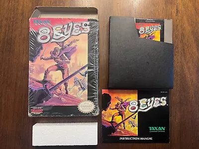 8 Eyes (Nintendo NES) Complete CIB! Good Condition! • $59.99