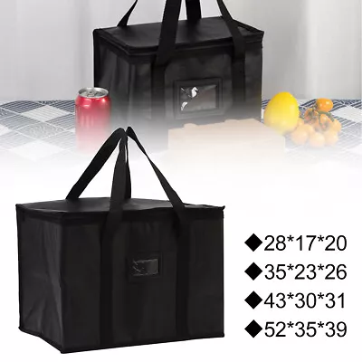 Large Capacity Insulation Cool Bag Cooler Box Picnic Camping Food Ice Drink Bag • £6.39