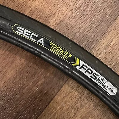 Serfas Seca 700 X 23 FPS Wire Bead Single Used Tire Gray/Black • $14.98