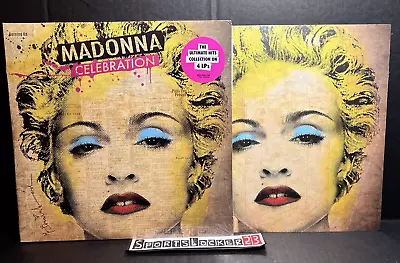 Madonna - Celebration 4xLP W/Limited Edition Lithograph X/500 Vinyl Record - NEW • $204.88