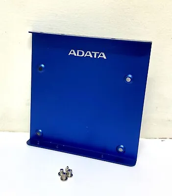 ADATA SSD Mounting Bracket Kit 2.5  To 3.5  Drive Bay Metal Bracket Tray • £2.99