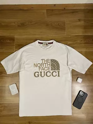 Men's T-shirt By Gucci And The North Face • $98