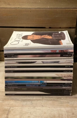 $48 • Buy 24 Cigar Aficionado Magazines Between 1998-2008 Vintage