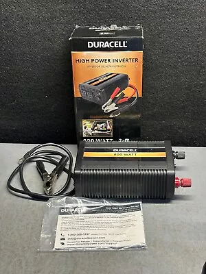 Duracell DRINV800 12V 800 Watt Power Inverter - MISSING RED CLAMP! • $19.95