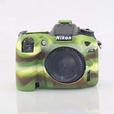 For Nikon D7100 D7200 CASE Camera Video Bag Silicone Case Rubber Protective Case • $29.56